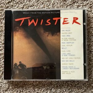 Warner Bros. Twister Soundtrack CD - Black and Red